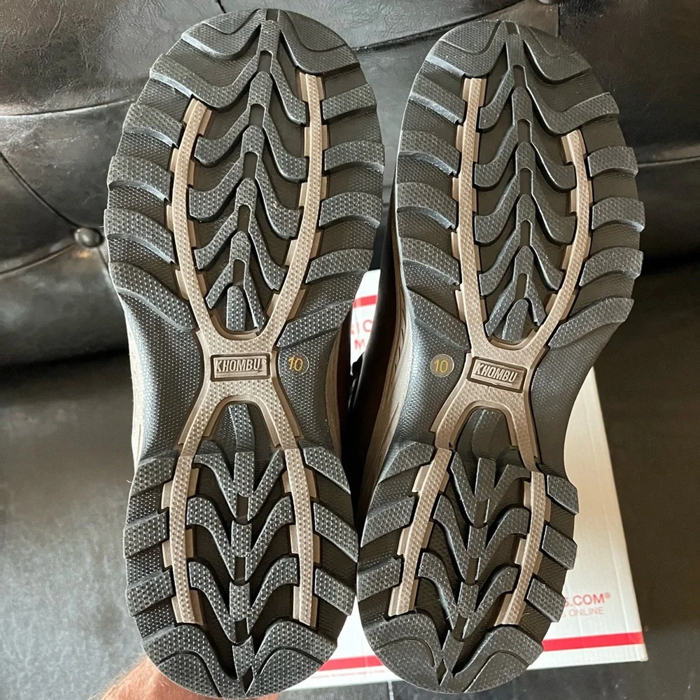 Khombu Ravine Waterproof Leather Hiking Boots Like New‎